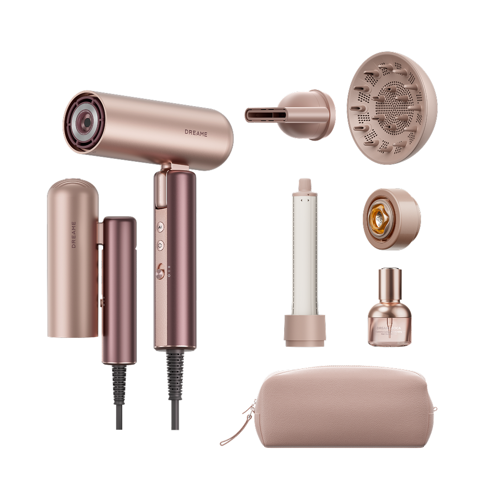 Фен Dreame Hairdryer Pocket Aura Pink
