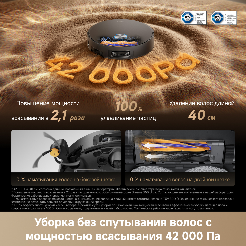 Робот-пылесос Dreame X60 Pro Ultra MatriX Black