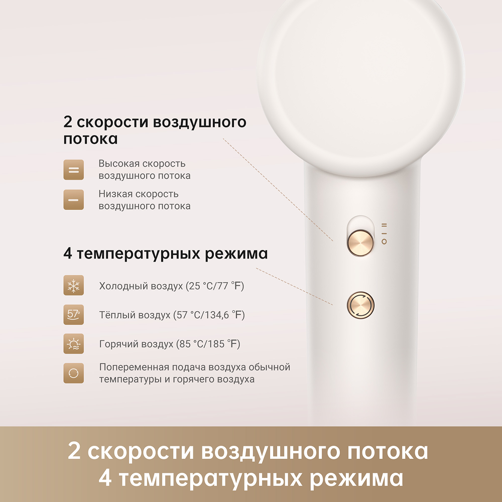Фен Dreame Gleam Pro White