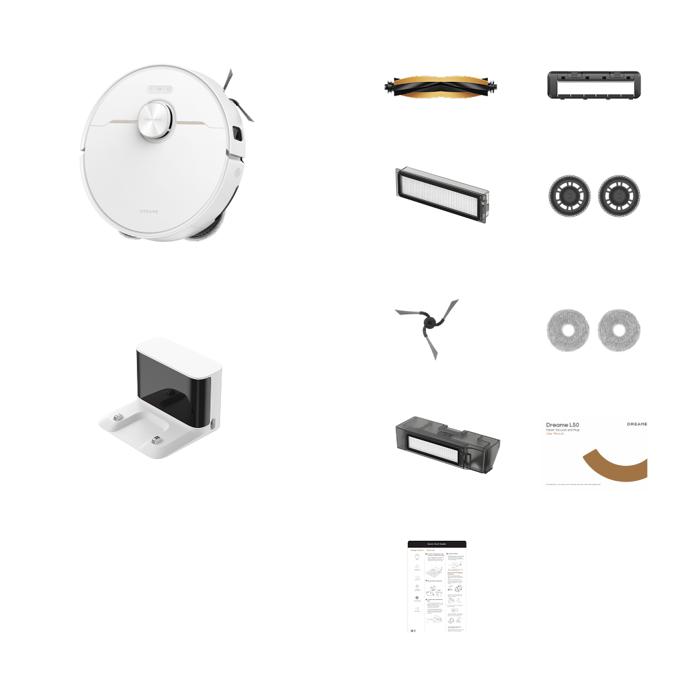 Робот-пылесос Dreame L50 White