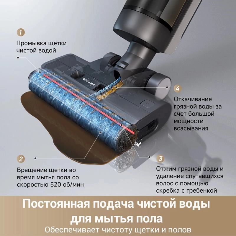 Моющий пылесос Dreame G10 Pro