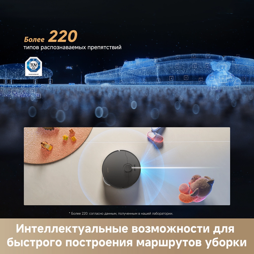 Робот-пылесос Dreame L50s Pro Ultra Black