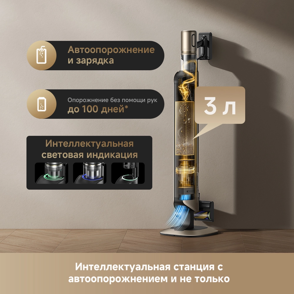 Беспроводной пылесос Dreame Z40 CE Station