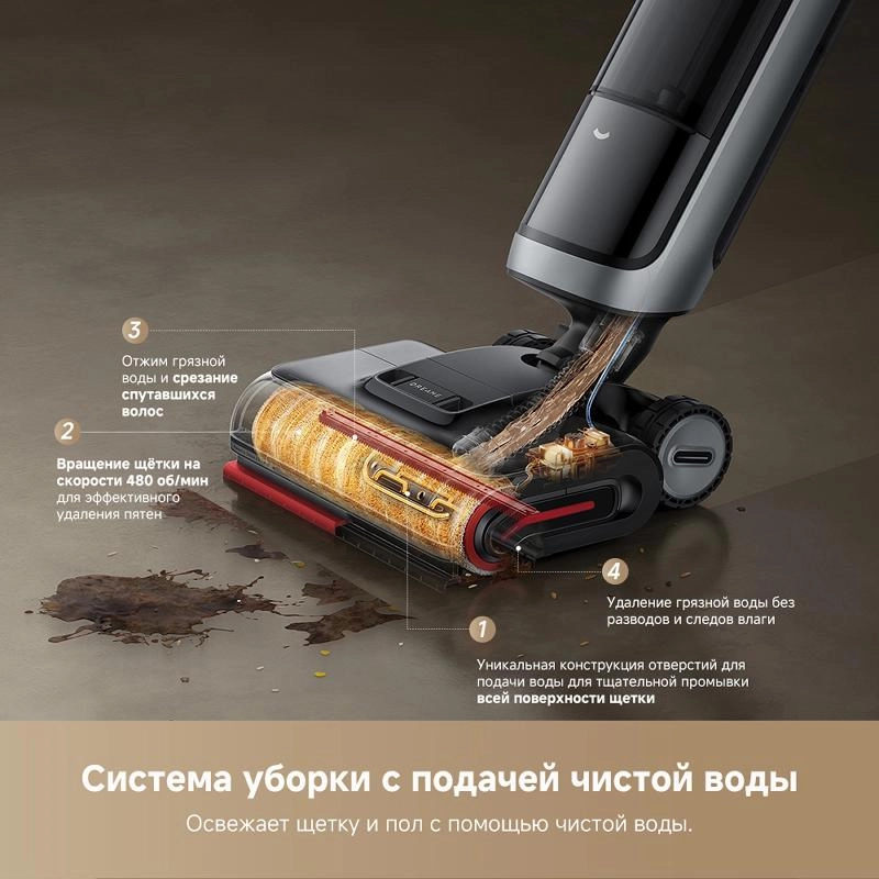 Моющий пылесос Dreame H15 Pro Heat