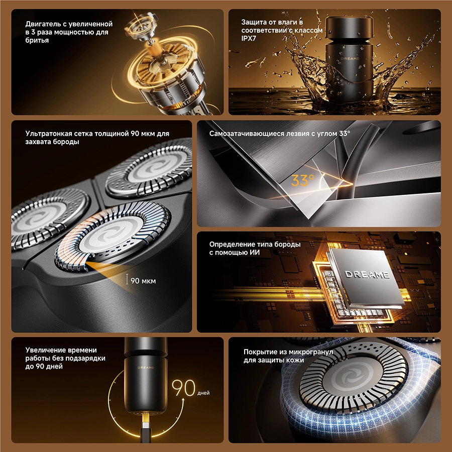 Бритва Dreame S7 Shaver Black