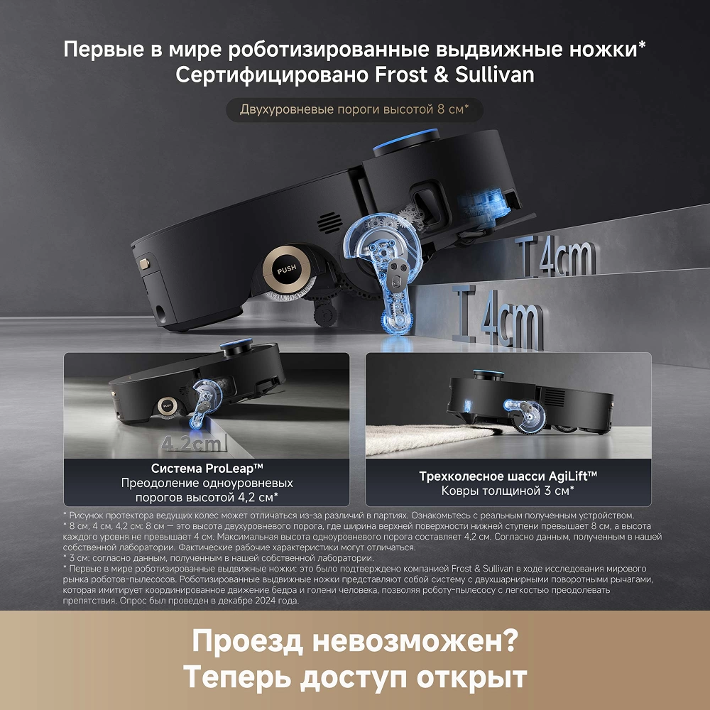 Робот-пылесос Dreame Aqua10 Ultra Roller Complete Black