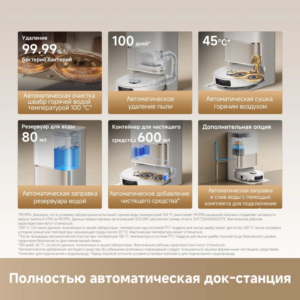 Робот-пылесос Dreame L60 Ultra AE White