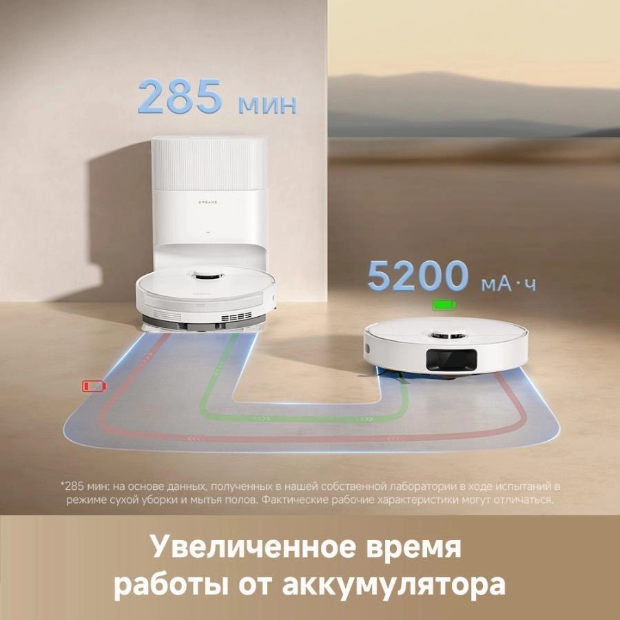 Робот-пылесос Dreame Robot Vacuum D20 Plus White