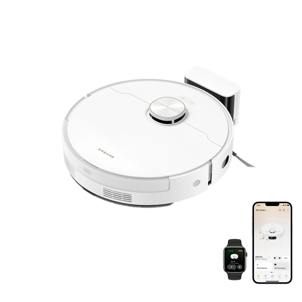  Робот-пылесос Dreame D30 Pro White