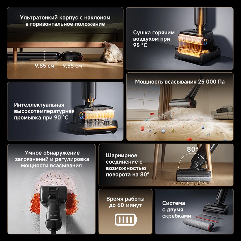 Моющий пылесос Dreame G12S Pro