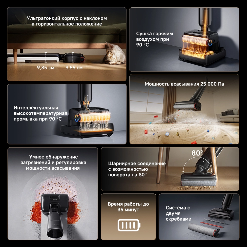 Моющий пылесос Dreame G12 Pro