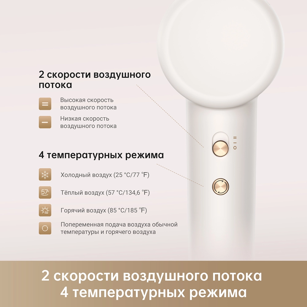 Фен Dreame Gleam Pro White