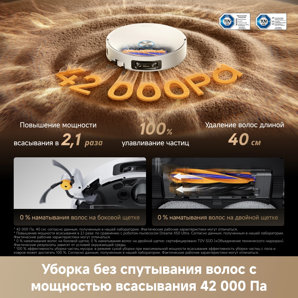 Робот-пылесос Dreame X60 Pro Ultra MatriX White