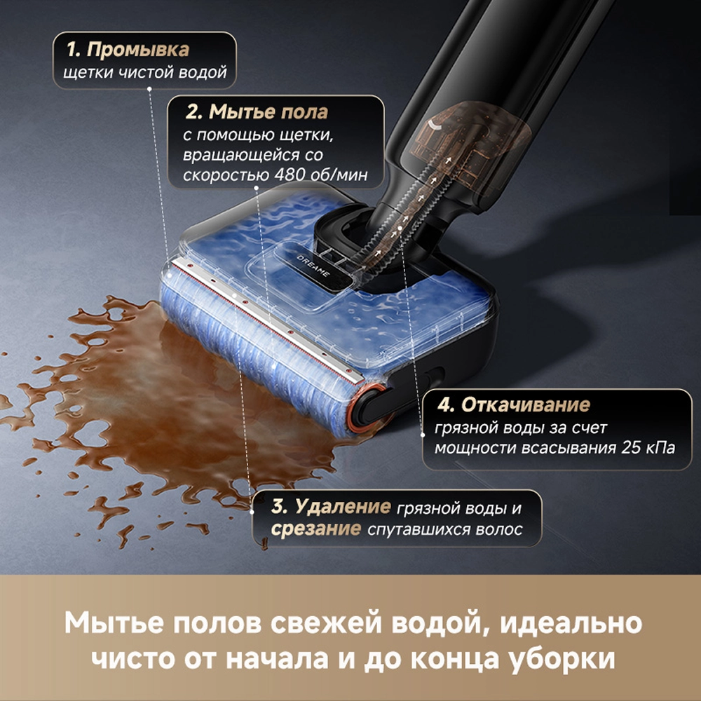 Моющий пылесос Dreame G12S Pro