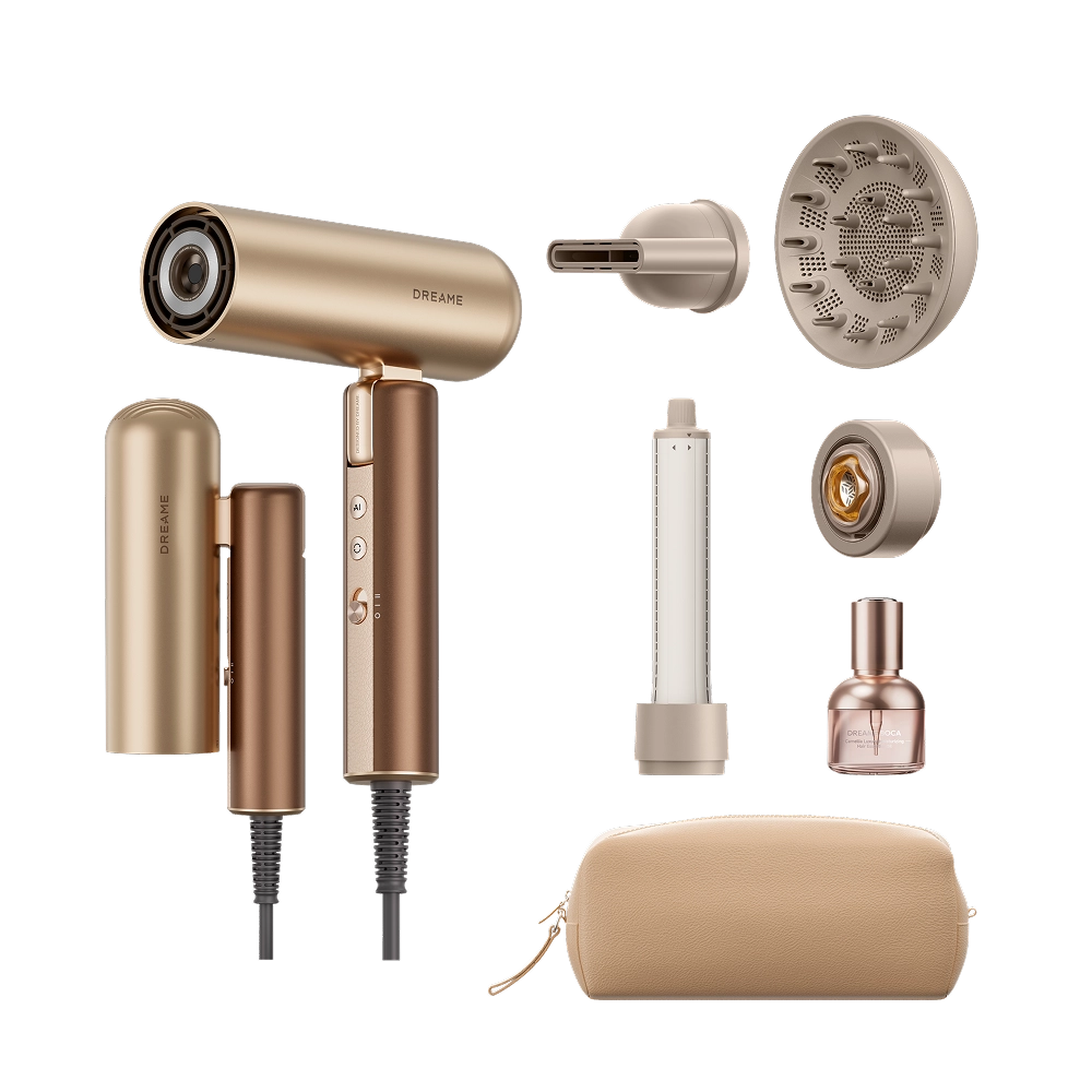 Фен Dreame Hairdryer Pocket Aura Gold